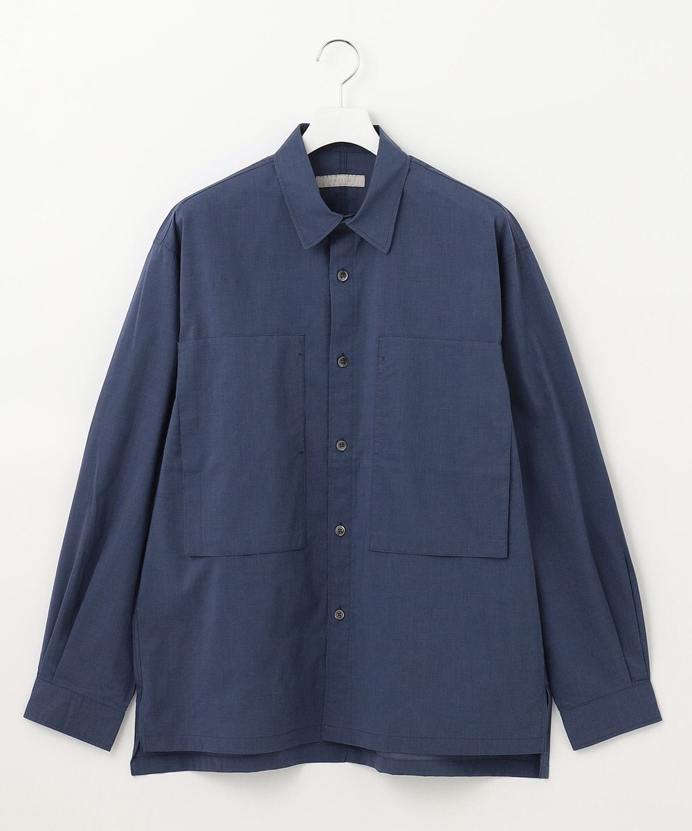 UNFILO MENS 【撥水】 コットンシャツ 