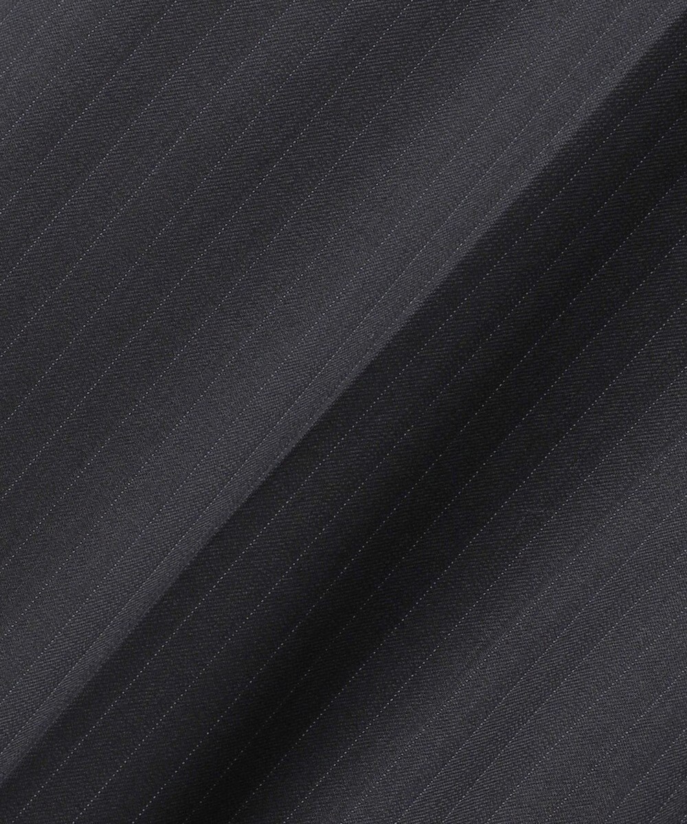 GOTAIRIKU 横に伸びる【TasmaniaWool/タマニアウール】ストレッチ スーツ（ブラックストライプ） 