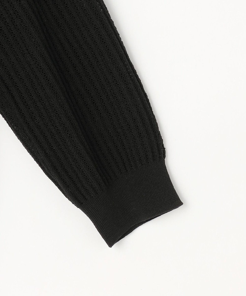 組曲 【先行予約・WEB限定】レーシーニット レース襟付き カーディガン 