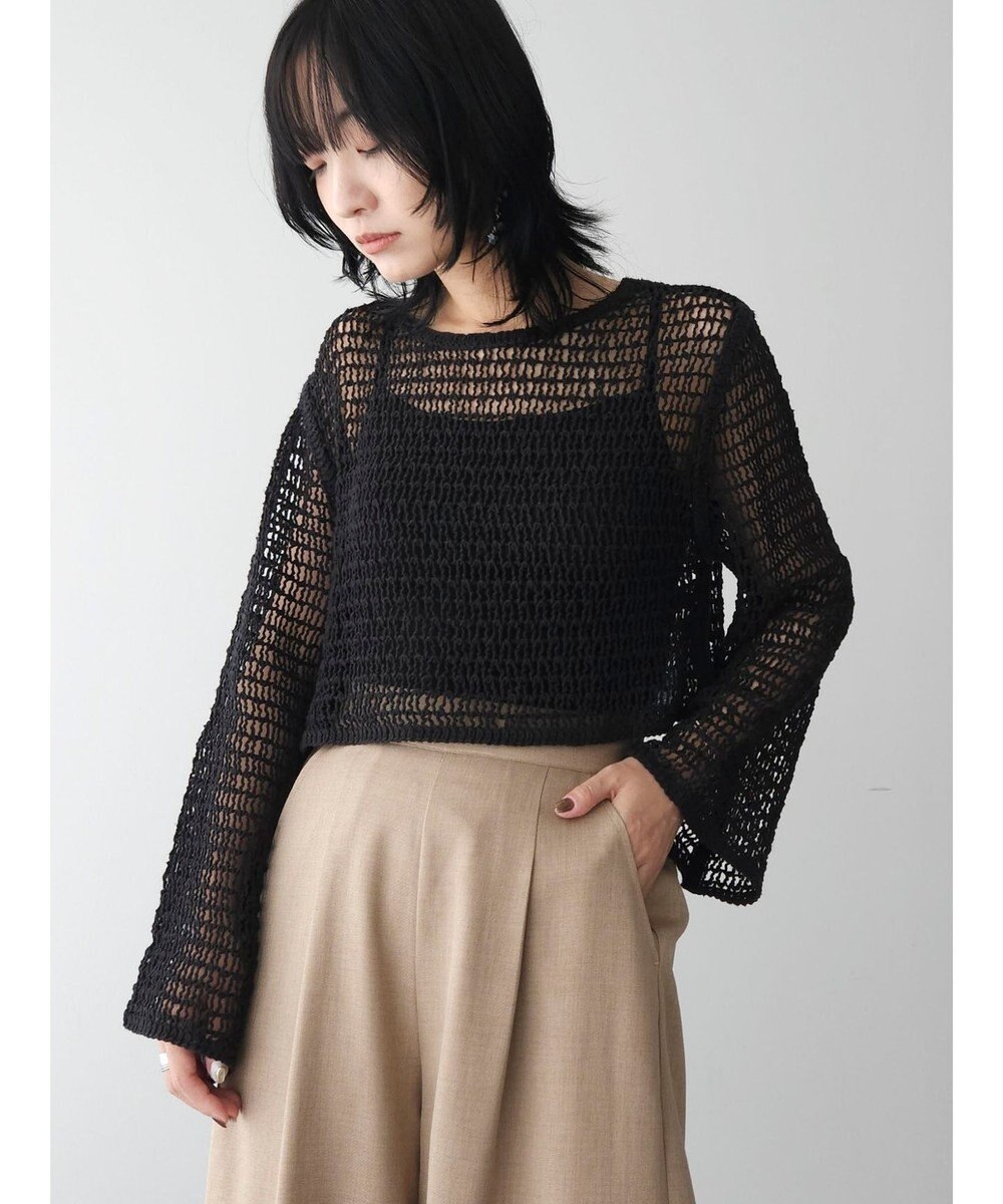 Green Parks ・ＳＵＧＡＲ　ＳＰＯＯＮ　クロシェロングスリーブ 