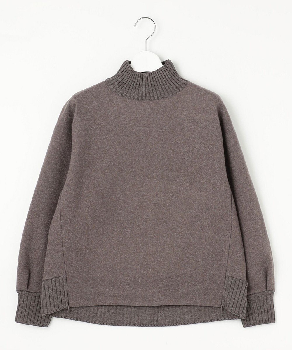 J.PRESS LADIES S ニードルパンチ ハイネック カットソー 