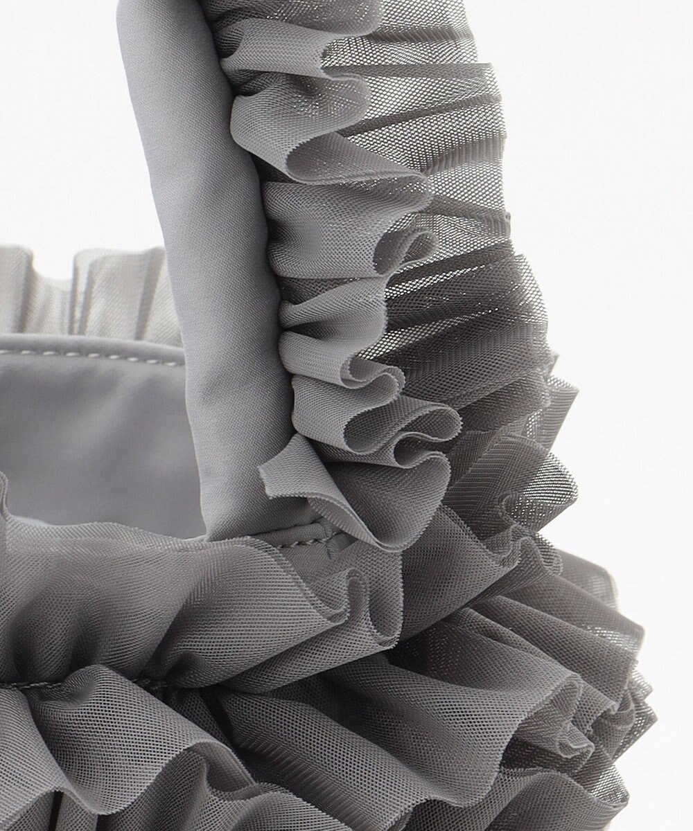 LA BAGAGERIE 【MONICA】チュールフリル2WAYバッグ 