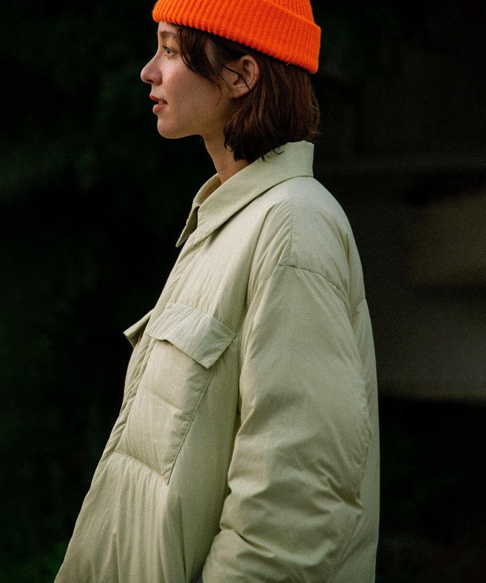 KWD 【日本製/高品質ダウン】LIGHT DOWN SHIRTS JACKET ライトダウンシャツジャケット 