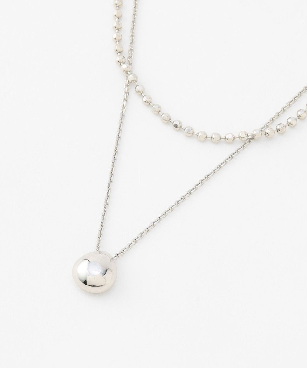 J.PRESS LADIES ドロップ 2連 ネックレス 