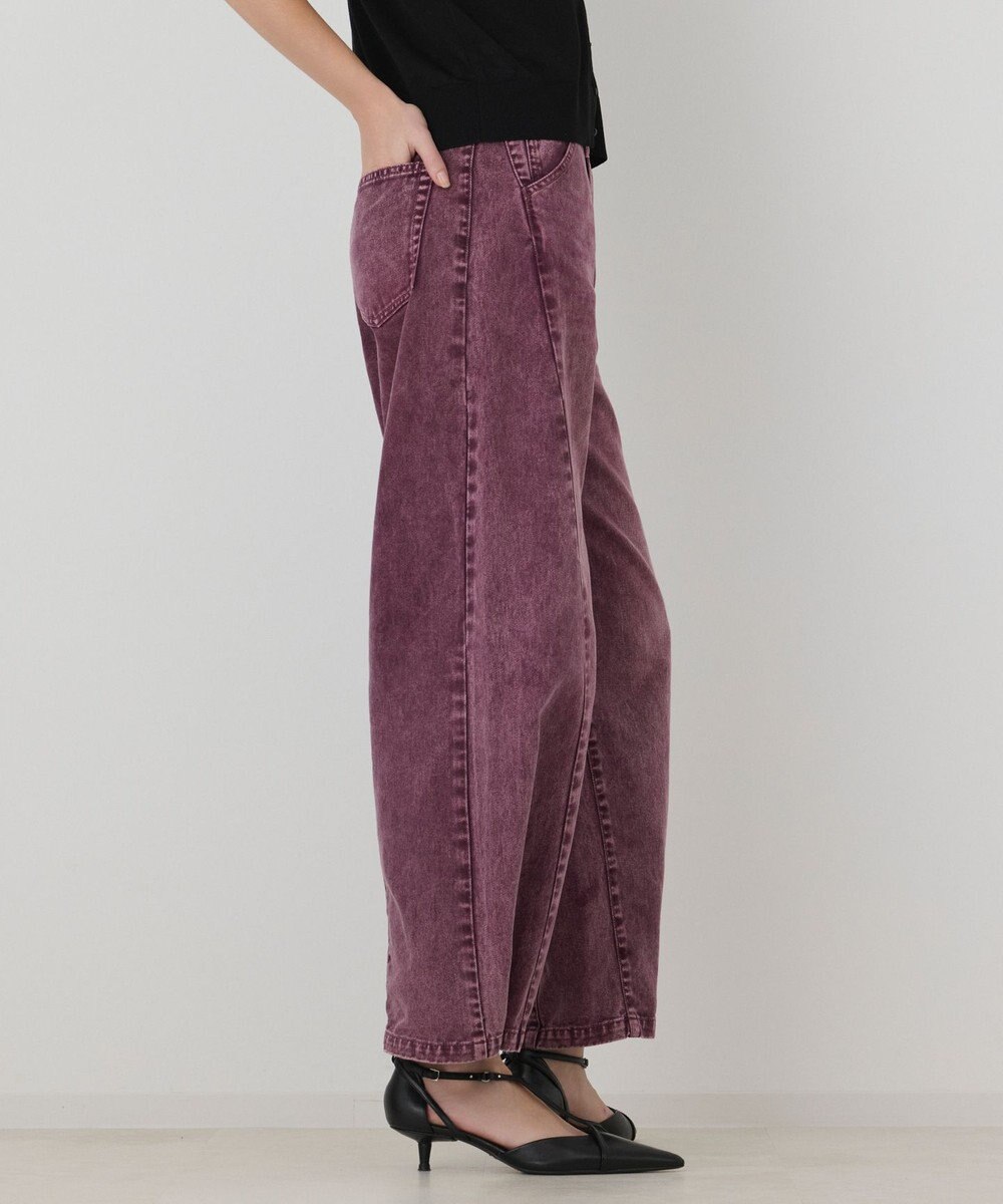 GRACE CONTINENTAL ラップ2wayデニムパンツ 