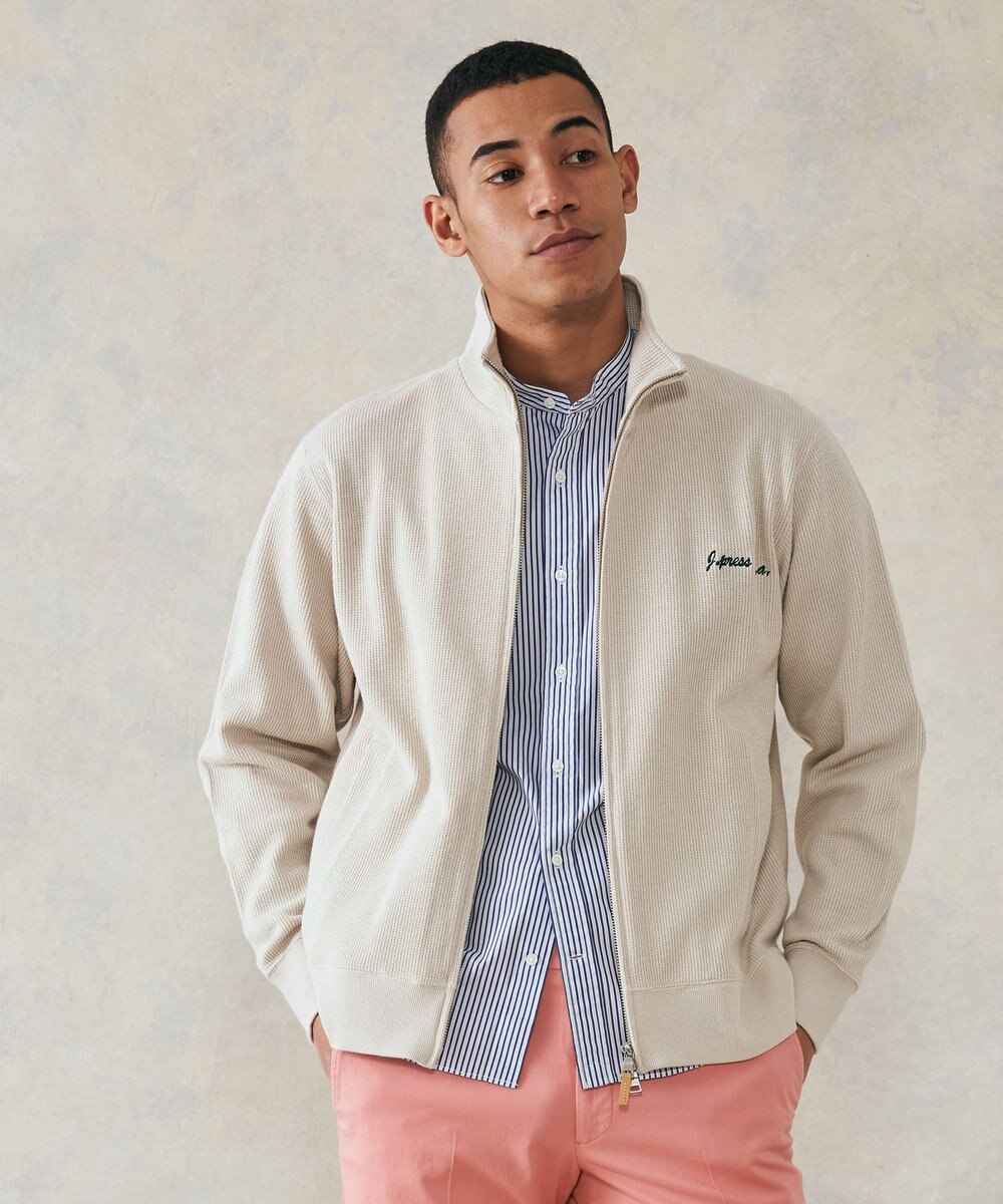 J.PRESS MEN ツイストＷフェイス トラックジャケット 