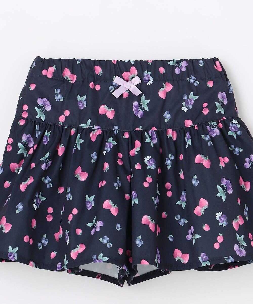 ANY KIDS 【洗濯機可能】総柄フルーツ キュロット 