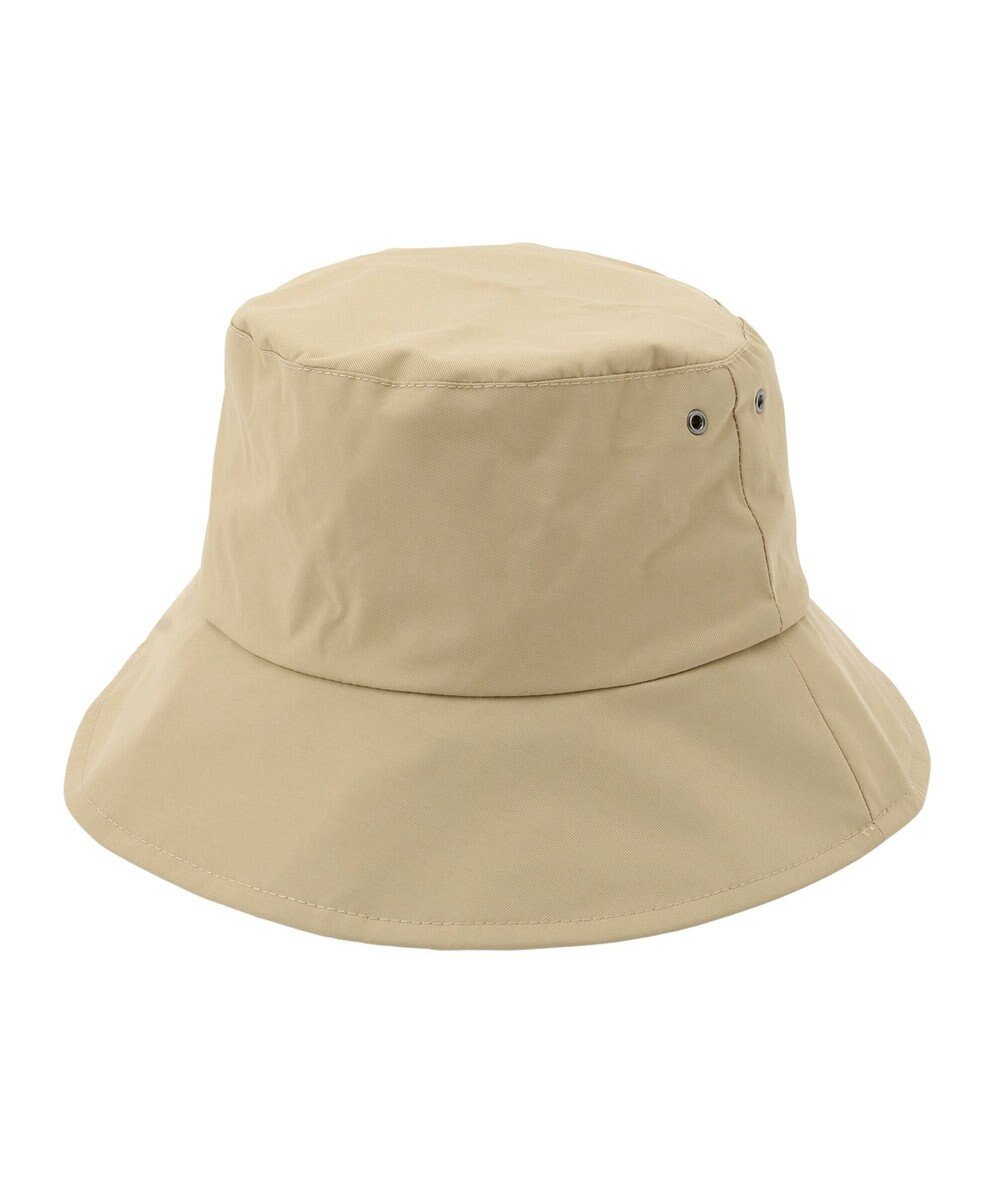 MOONBAT 【WEB限定/遮光/撥水】POLO RALPH LAUREN 晴雨兼用 バケットハット ／つば遮光生地 レインハット あご紐 