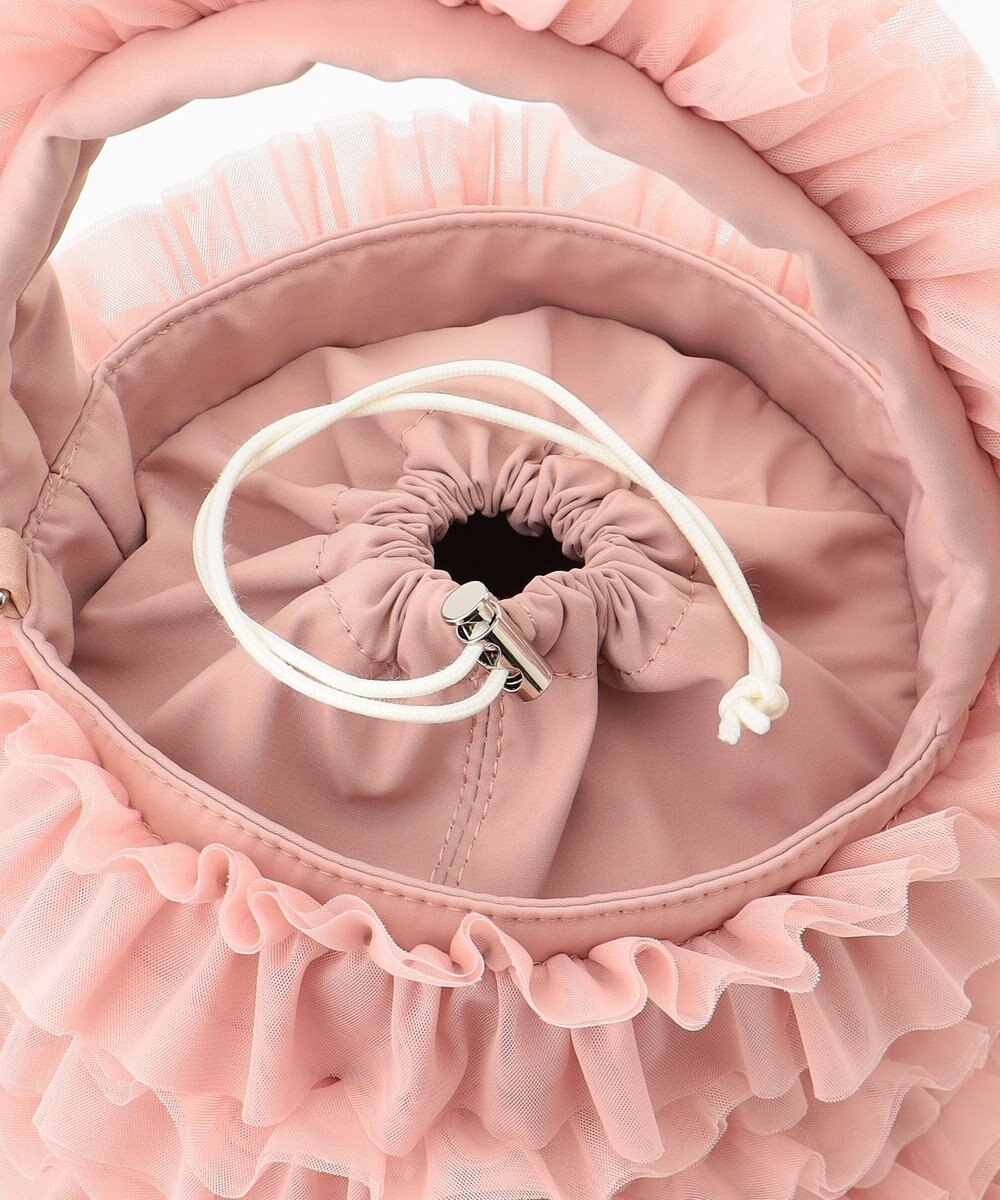 LA BAGAGERIE 【MONICA】チュールフリル2WAYバッグ 