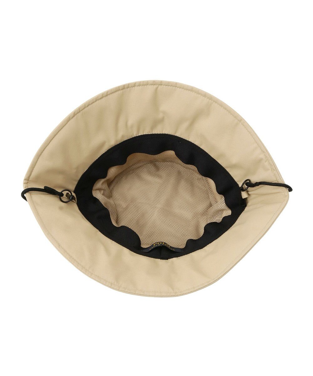 MOONBAT 【WEB限定/遮光/撥水】POLO RALPH LAUREN 晴雨兼用 バケットハット ／つば遮光生地 レインハット あご紐 