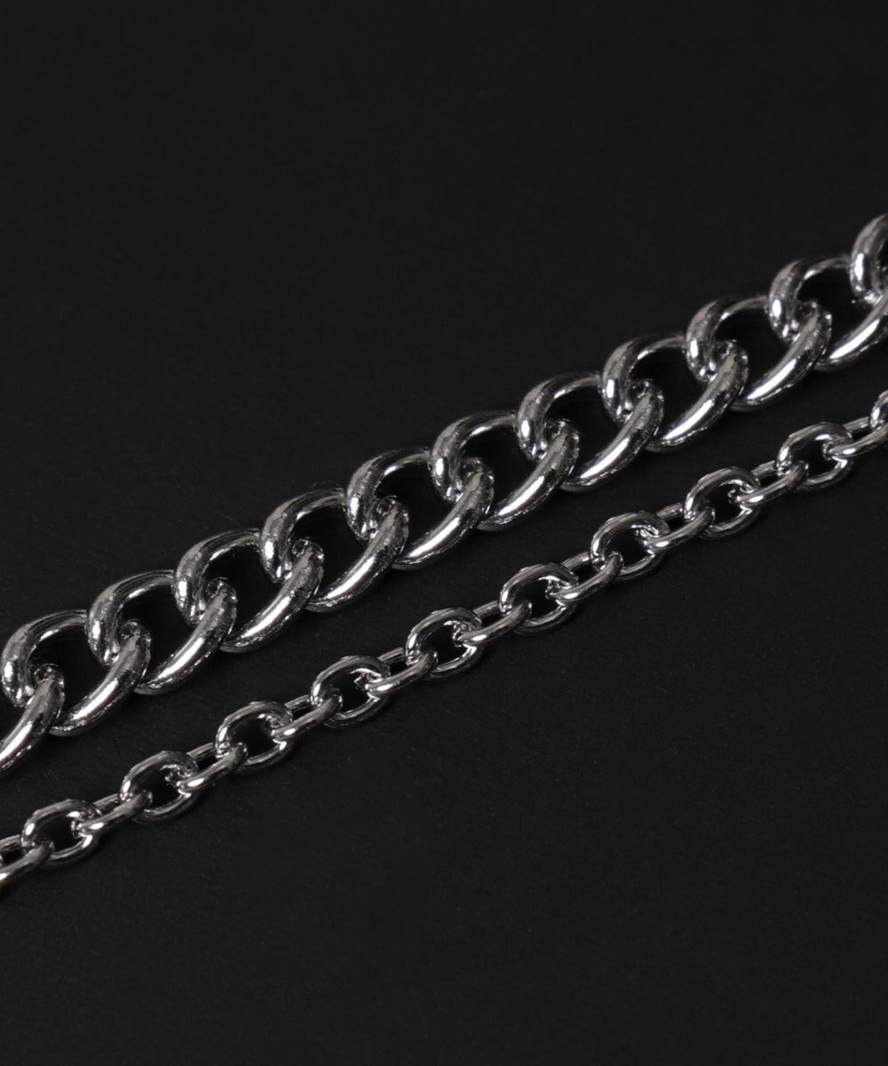 WEGO Mモチーフレイヤードネックレス 