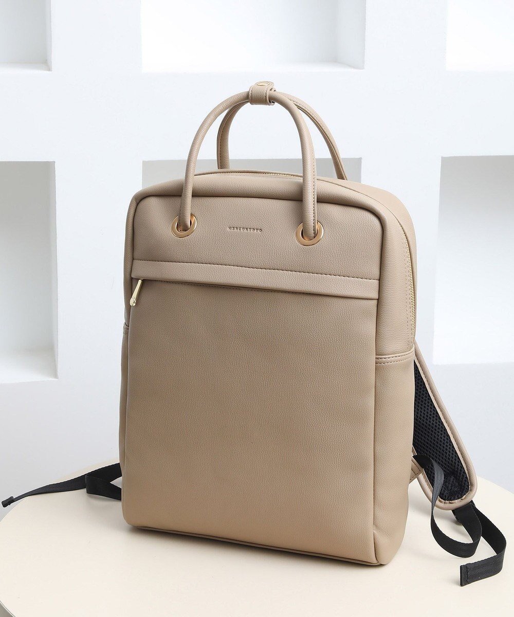 style code 【MERCURYDUO/マーキュリーデュオ】メタルアイレット　2WAY ラージリュック　推し活大容量バッグ 