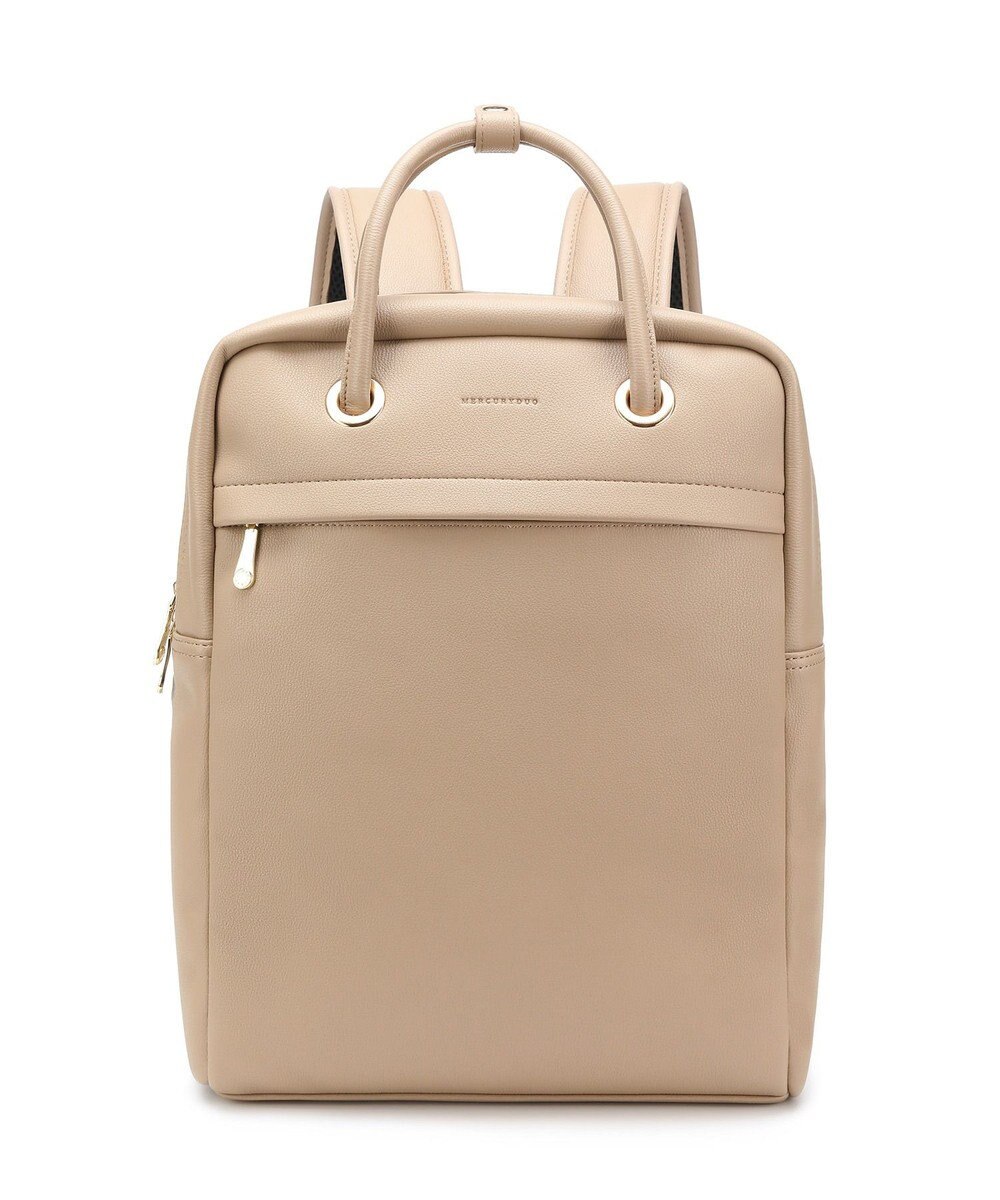 style code 【MERCURYDUO/マーキュリーデュオ】メタルアイレット　2WAY ラージリュック　推し活大容量バッグ 