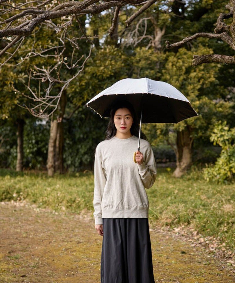 AURORA 【WEB限定】パール晴雨兼用傘（1段スライドショート） 