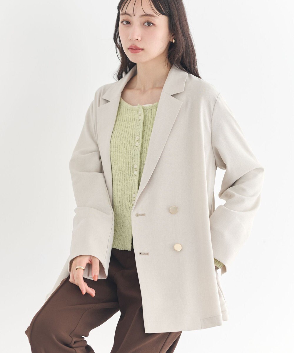 earth music&ecology 【予約】アソート金ボタンジャケット 