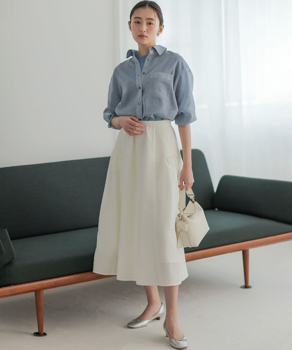 組曲 【WEB限定】シアージャカード スカート 