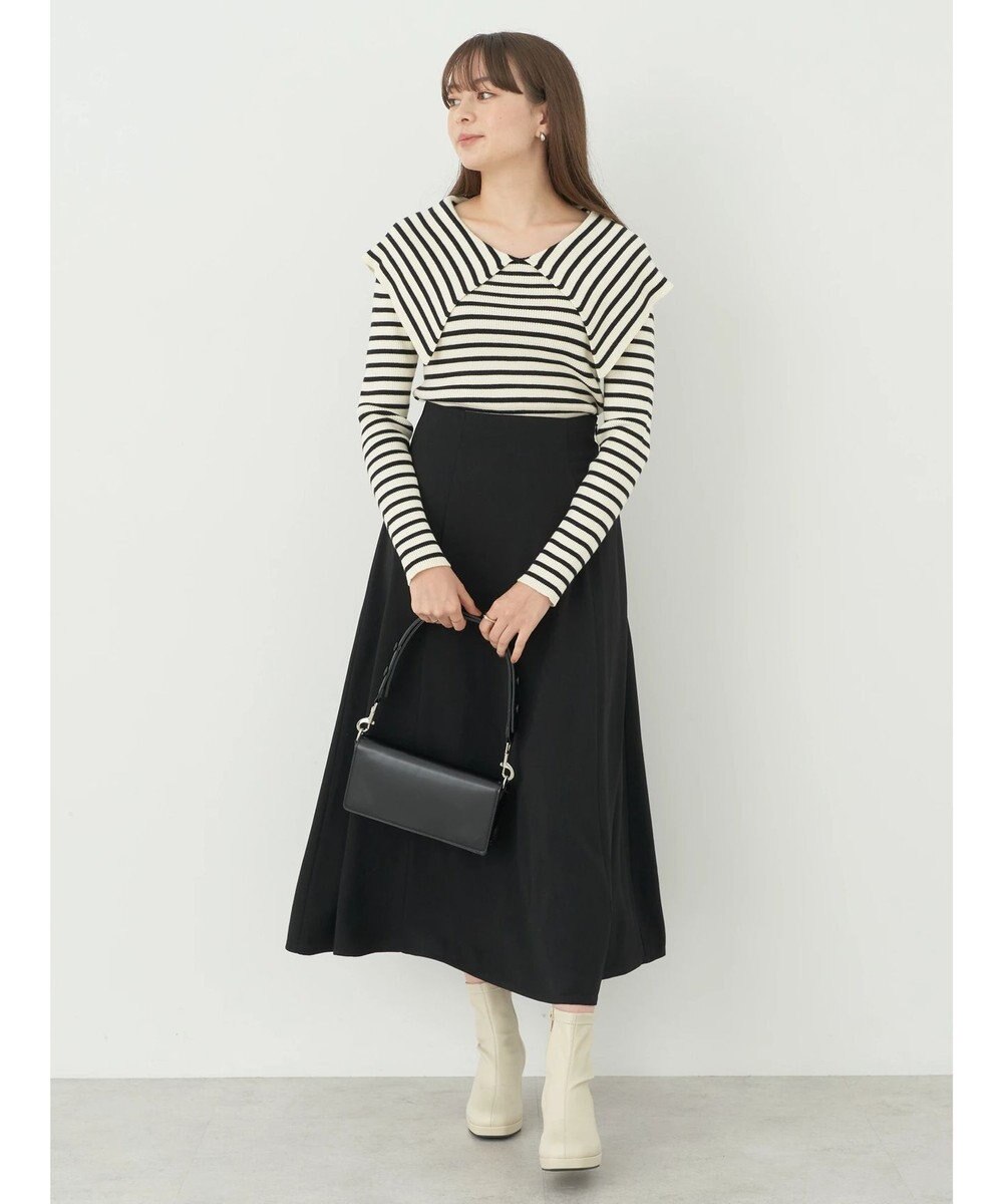 earth music&ecology ＢＩＧカラーニットプルオーバー 