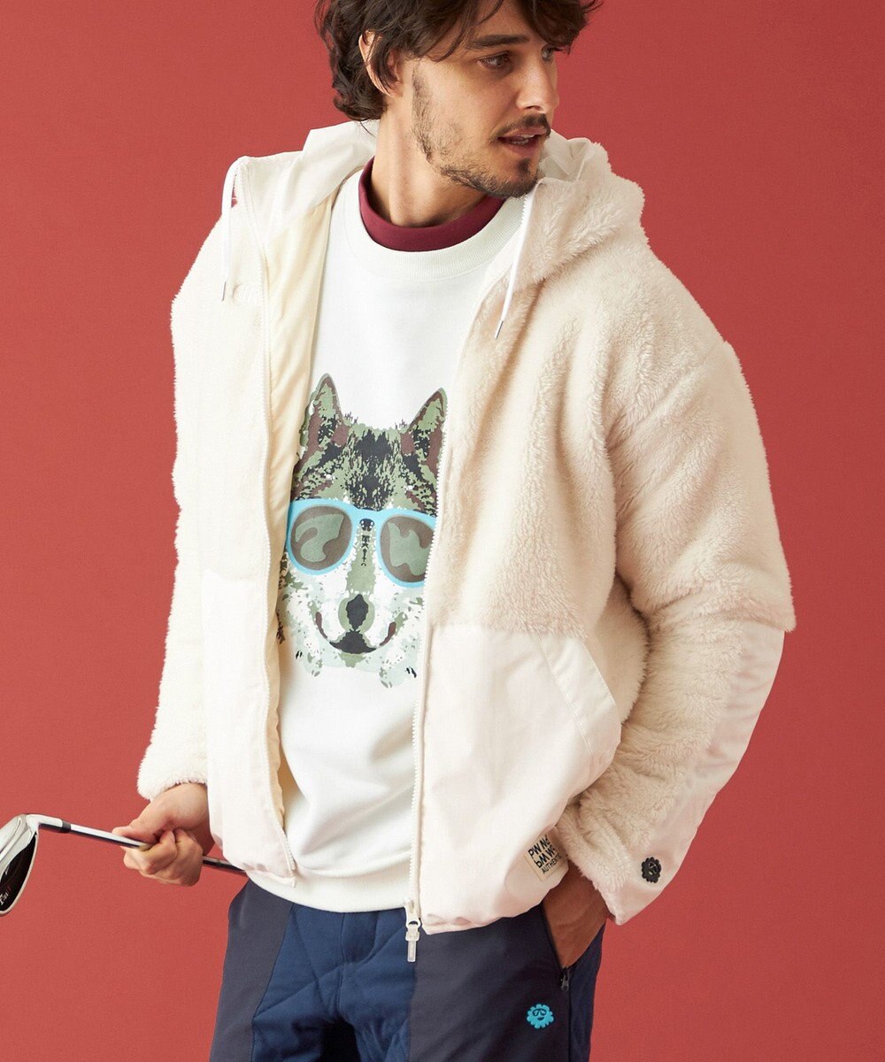 PW CIRCULUS 【MEN】フェイクファーブルゾン 