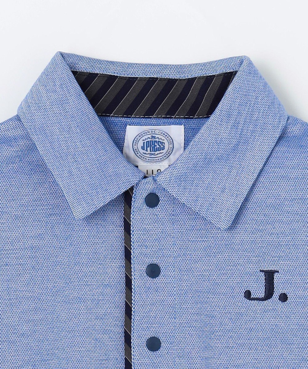 J.PRESS KIDS 【110-130cm】COOLMAX レジメン ポロシャツ 