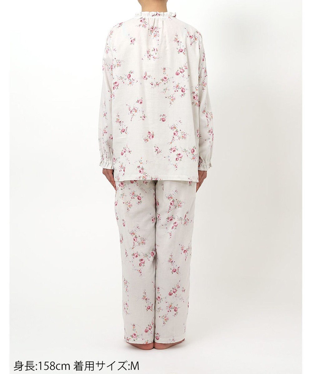 WACOAL ワコール_リラックス＆スリープ パジャマ 長袖 長ズボン 綿100%(本体) レディース KDX510 /ワコール 