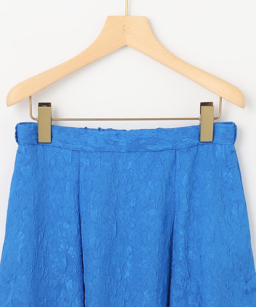 組曲 【WEB限定】エアリーフラワージャガード フレアスカート 