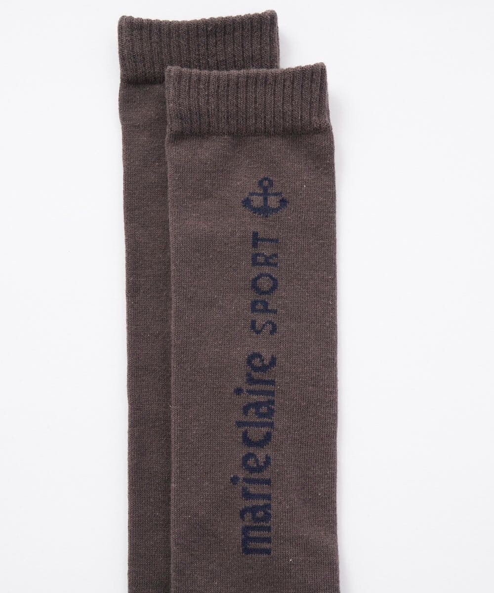 FILA GOLF／marie claire 【marie claire SPORT】ブランドロゴ入りニーハイソックス 