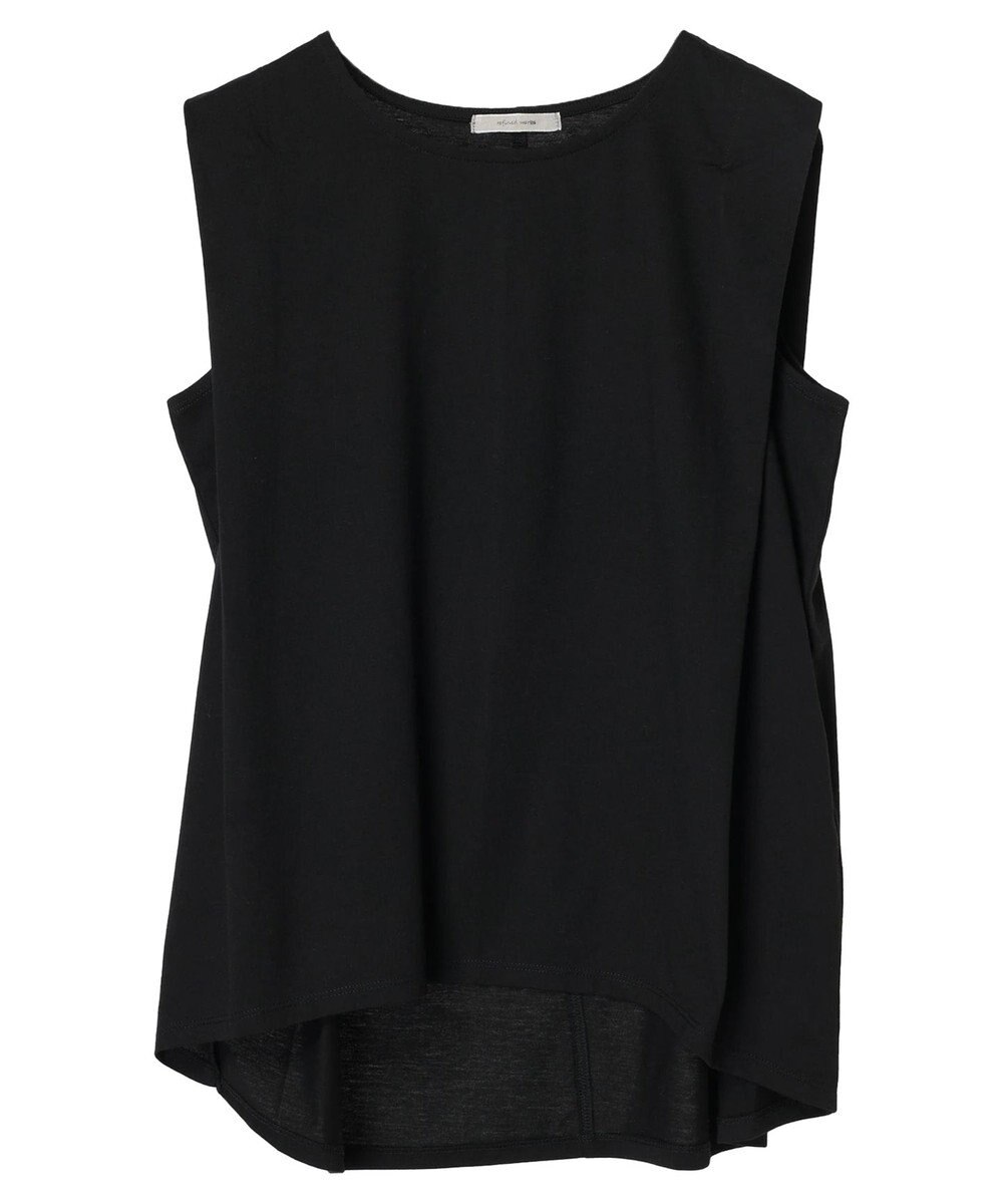 CRAFT STANDARD BOUTIQUE 肩タックノースリーブプルオーバー 