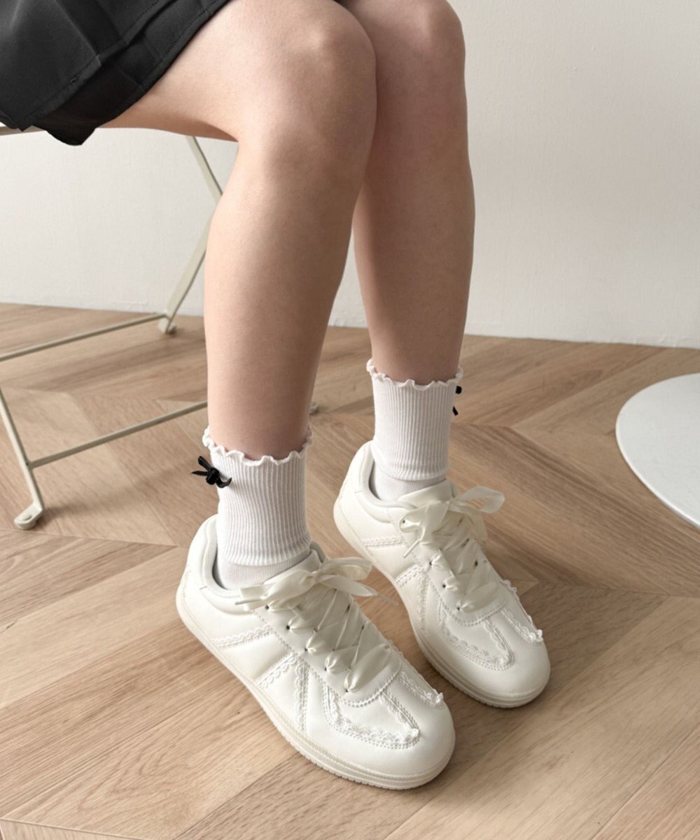 WEGO レースローカットスニーカー 