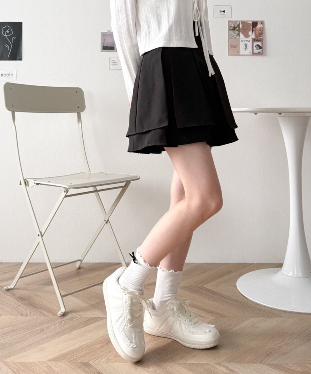 WEGO レースローカットスニーカー 