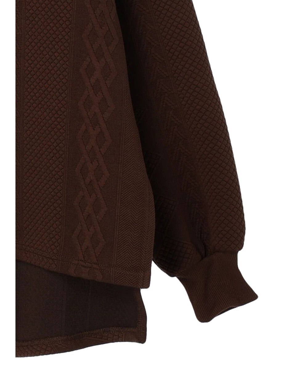 CRAFT STANDARD BOUTIQUE JQカットボリュームスリーブMOCプルオーバー1 