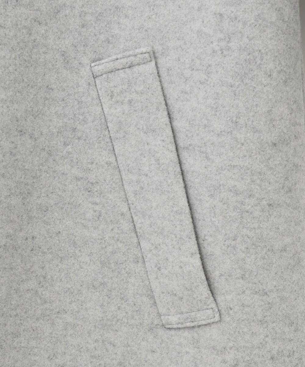 ANY SIS ウールライクミドルフーディ コート 