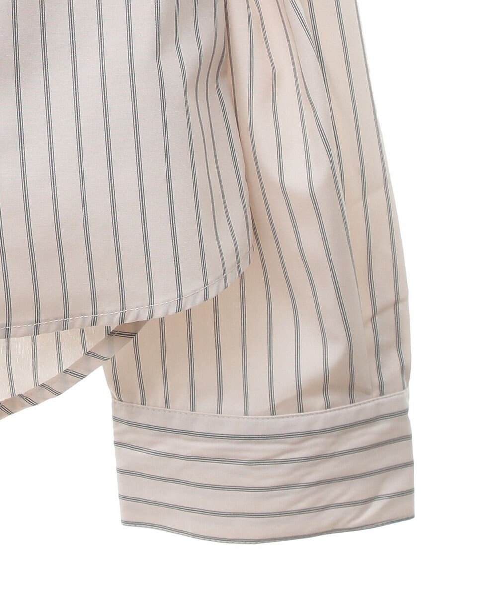 earth music&ecology Ｓｅｔ２点　ドロストショートシャツ＋キャミブラウス 