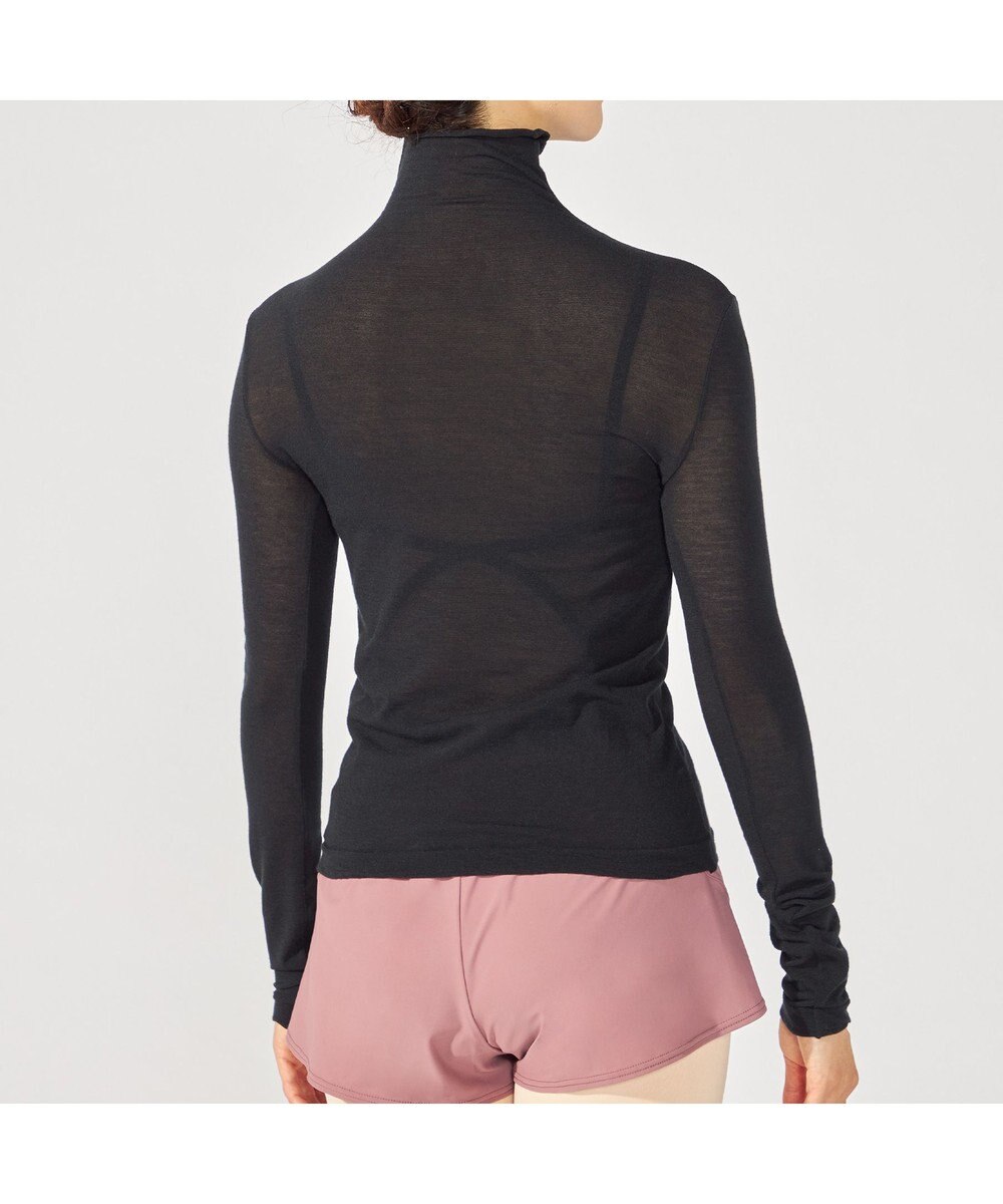 Chacott ハイネックトップ (サーモギア(R)糸使用） 