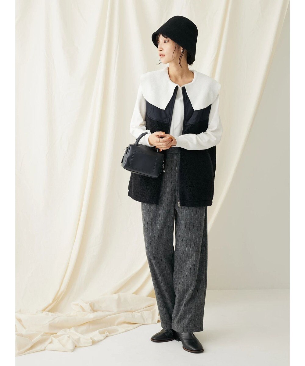 CRAFT STANDARD BOUTIQUE キルティングボア切替ベスト 