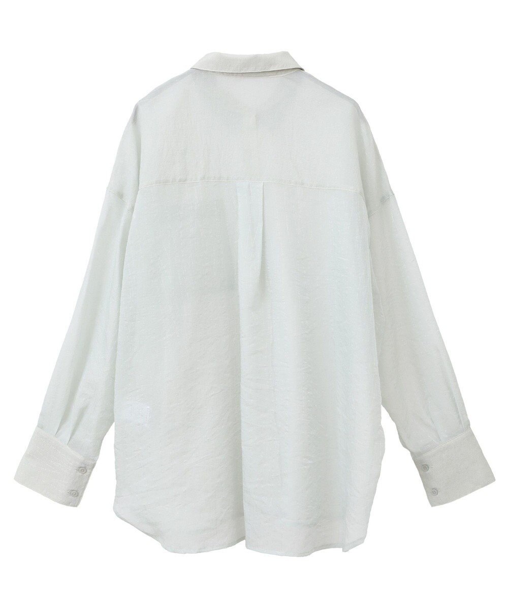 Green Parks 　・ＥＬＥＮＣＡＲＥ　ＤＵＥ　ラメシアー長袖シャツ 