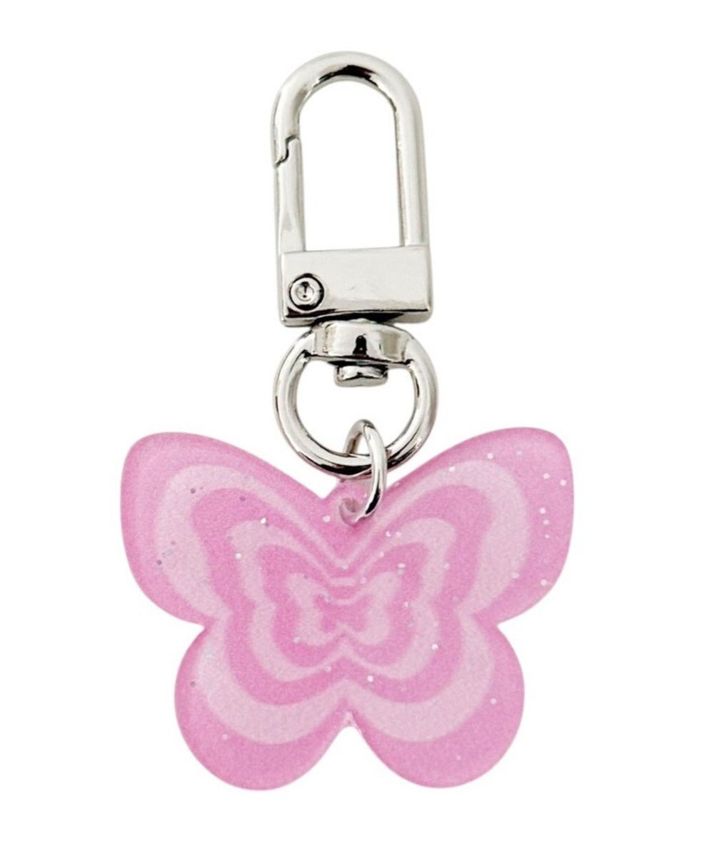 WEGO カラフルバタフライキーホルダー 