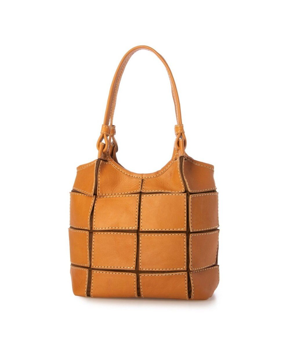 UNBILLION ピークスピーク PEAKS PEAK / 牛革パッチワーク2wayトートS 