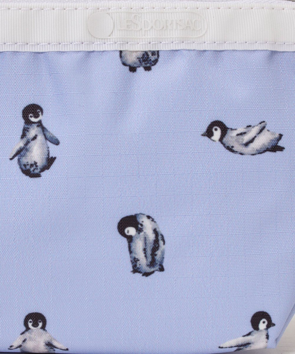 LeSportsac SMALL SLOAN COSMETIC/プティペンギンホワイト 