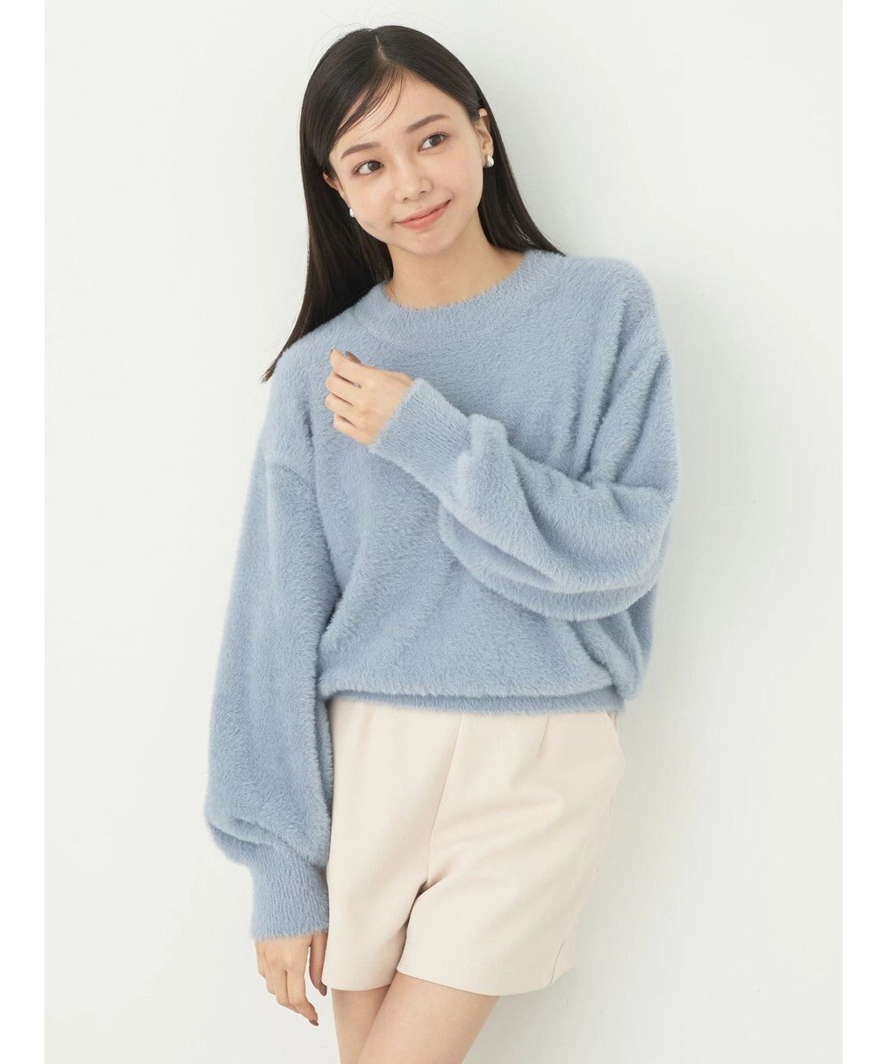 earth music&ecology ミニシャギープルオーバー 