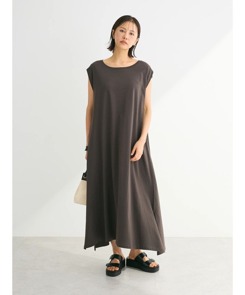 Green Parks ・ＳＵＧＡＲ　ＳＰＯＯＮ【ＣＯＯＬ】タックノースリワンピ 