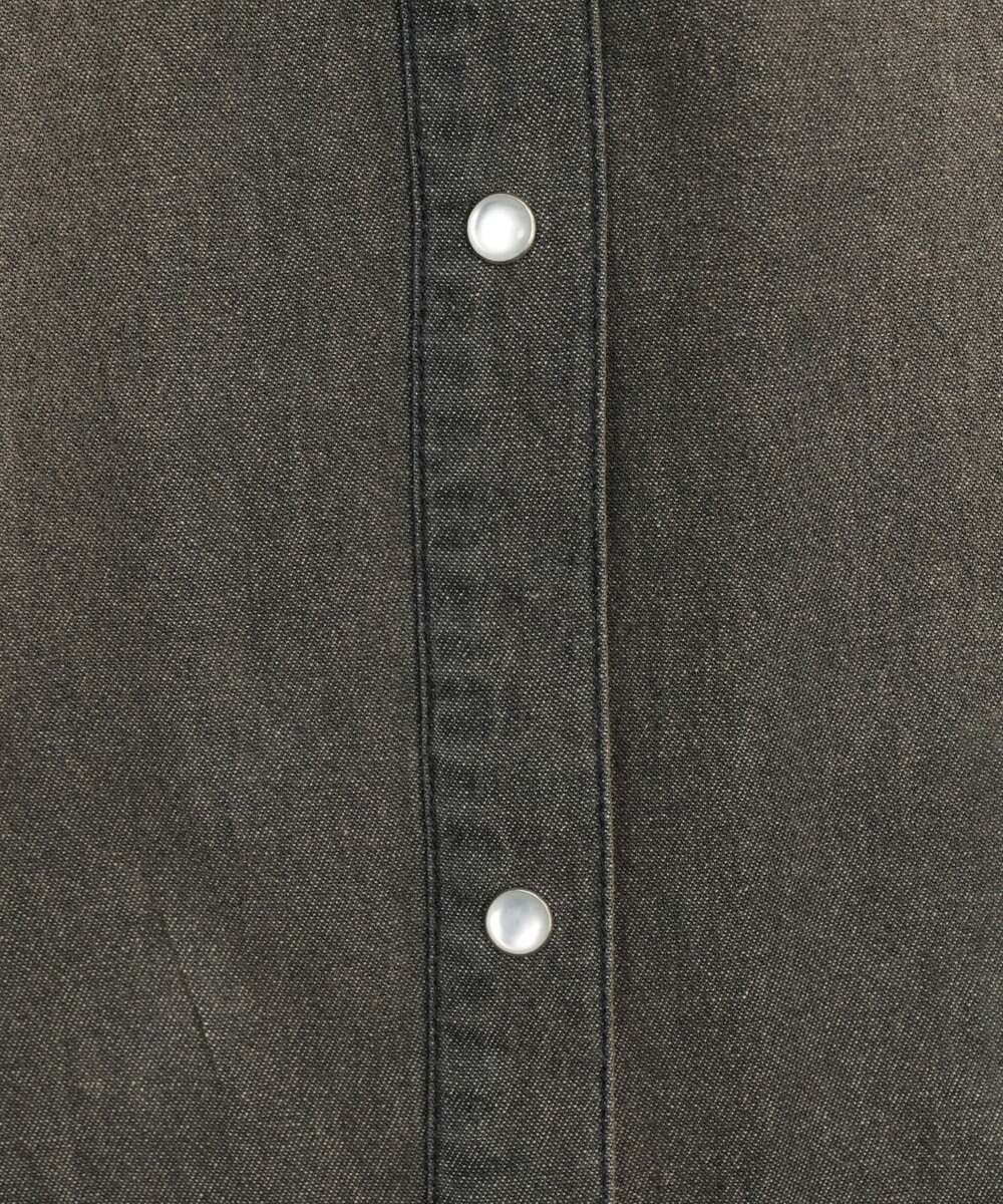 WEGO デニムウエスタンBIGシャツ 