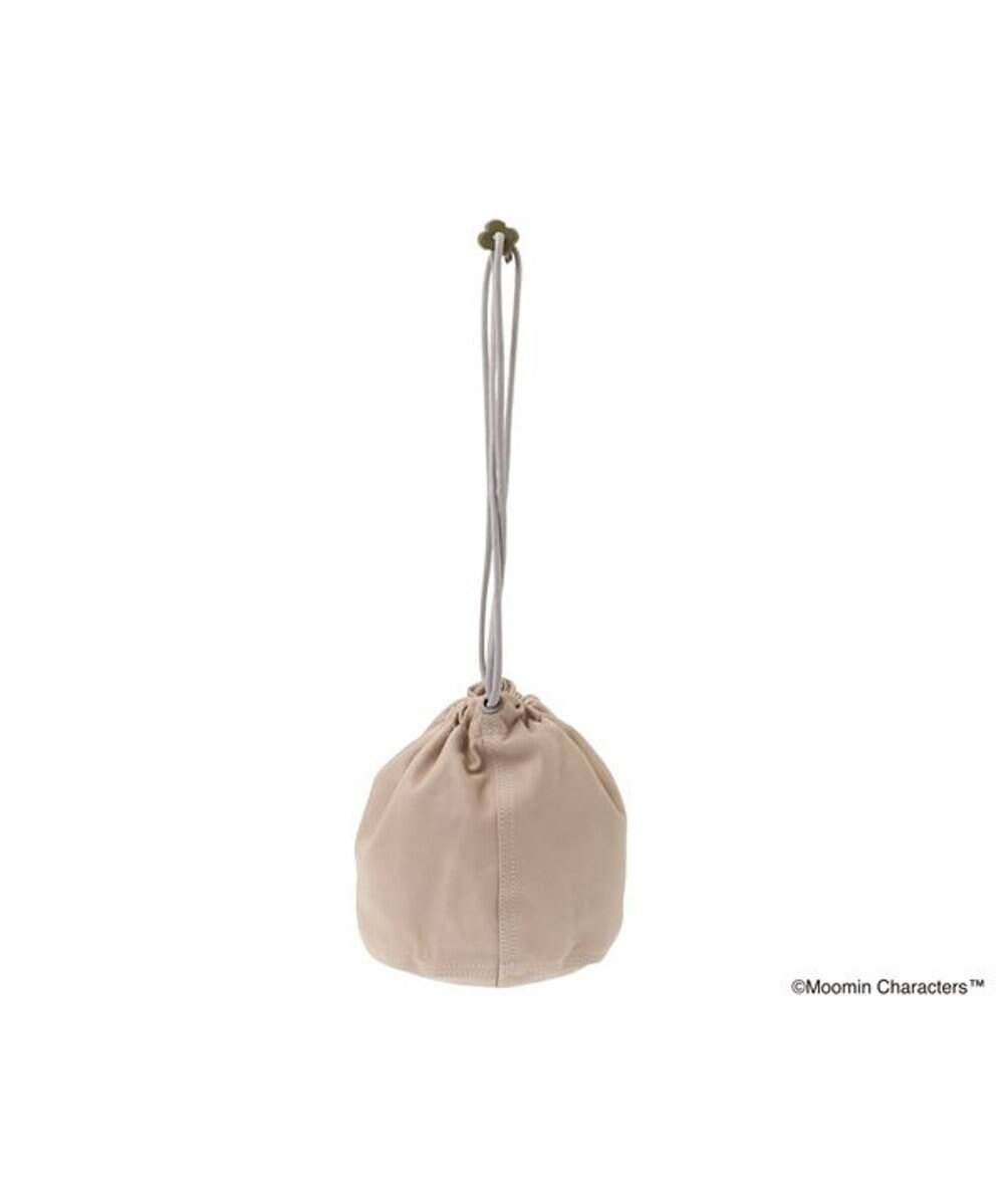 genten サステナブル巾着 手持ちタイプ「ムーミン＆スナフキン」 