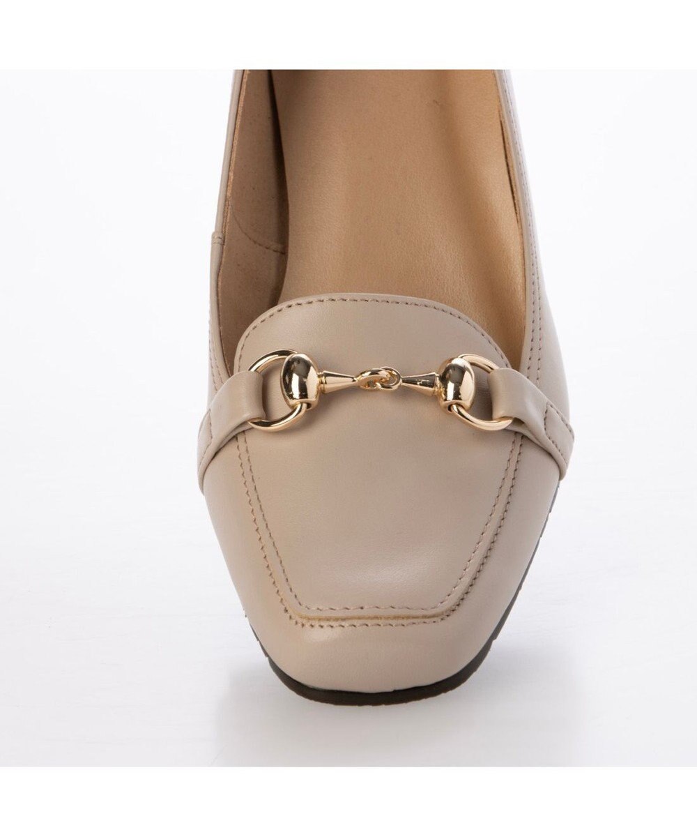 ing <ing>【WEB限定】ヒールアップビットローファー 