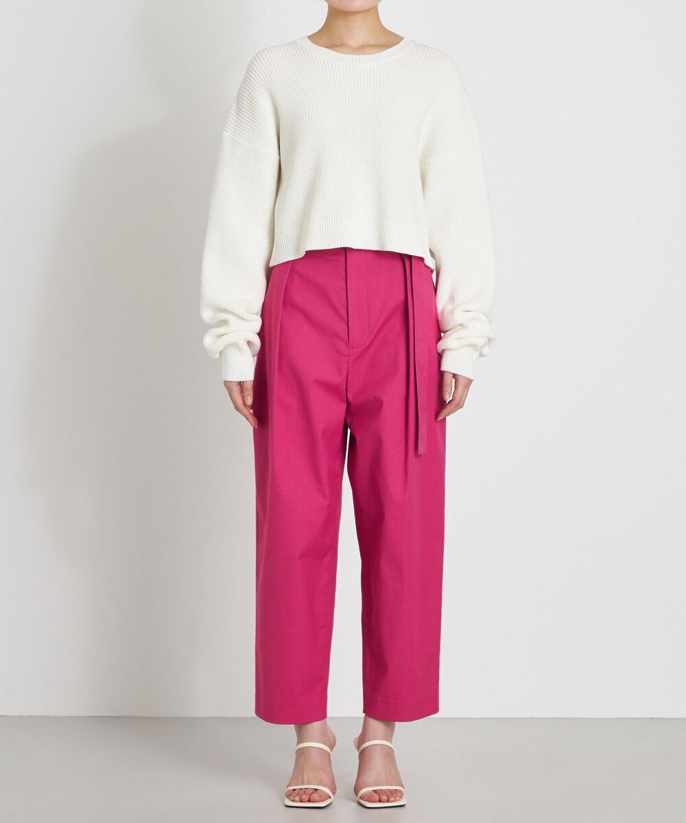 NAVE 【Nave 　洗える】ルピナス コットンニットトップス 