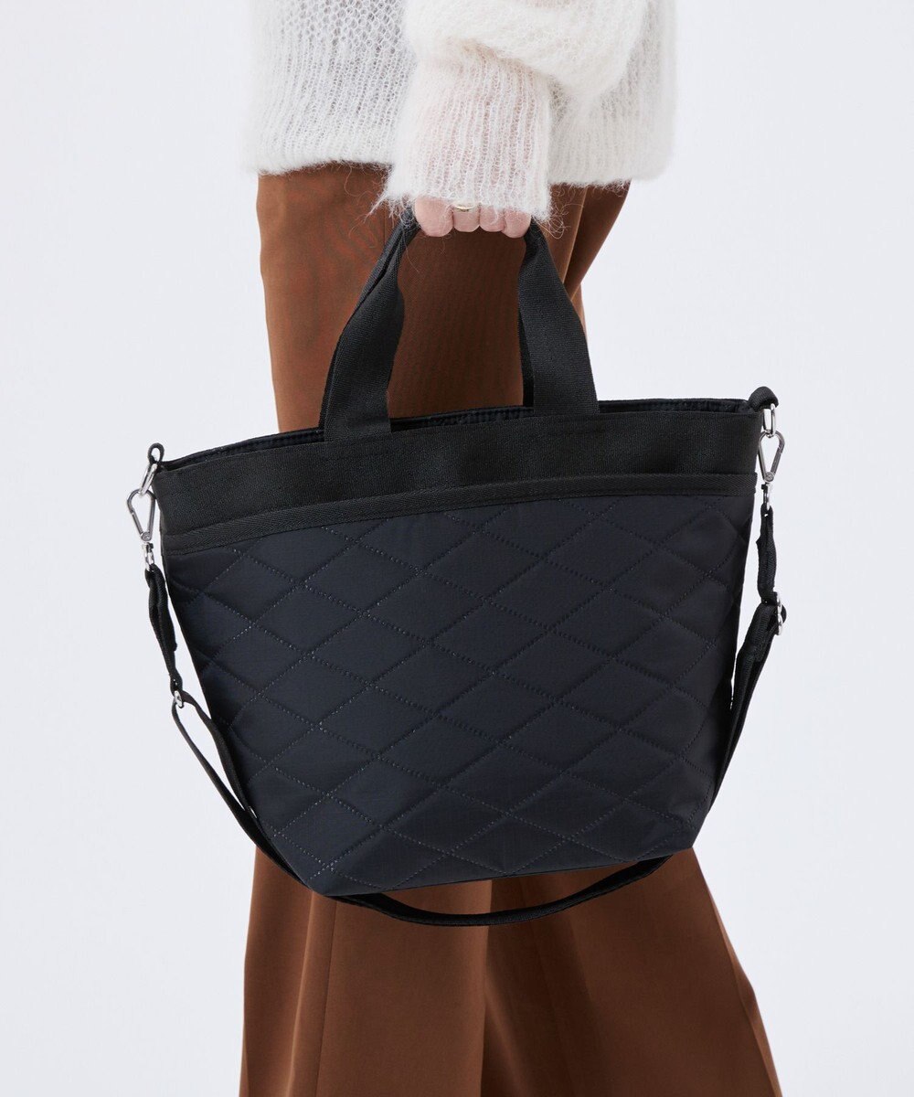 LeSportsac BUCKET TOTE/ブラッククロスデボス 