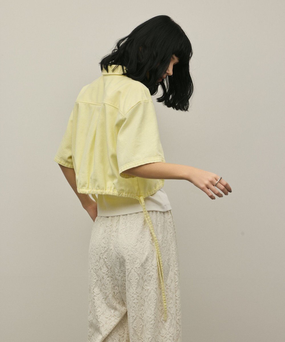 GRACE CONTINENTAL ハーフスリーブデニムシャツ 