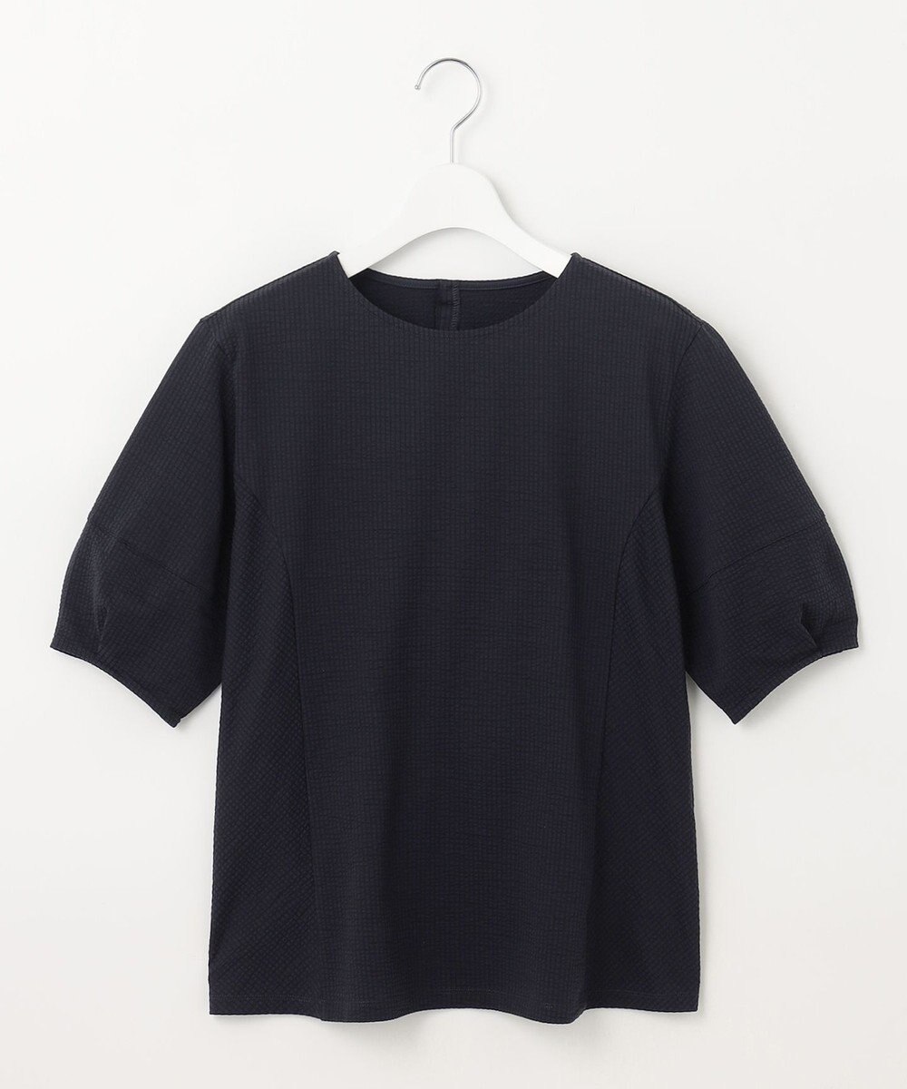 J.PRESS LADIES L 【WEB限定カラーあり・抗菌消臭・吸水速乾】サッカージャージー ボリュームスリーブ カットソー 