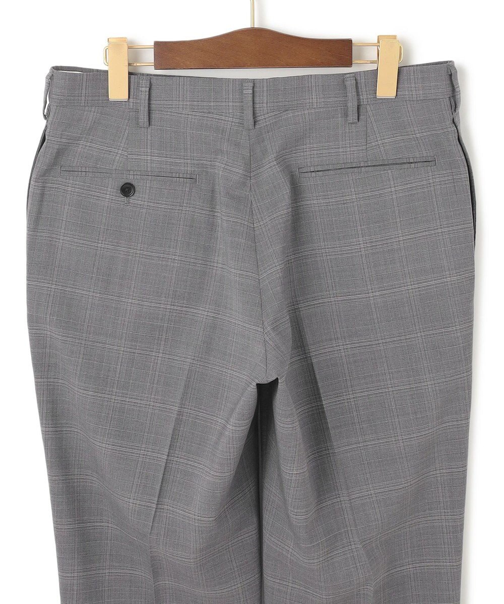 J.PRESS MEN 【Peppin Merino Comfort】【ウォッシャブル可 / 折り目加工】ファンシーチェック スラックス / ノータック 