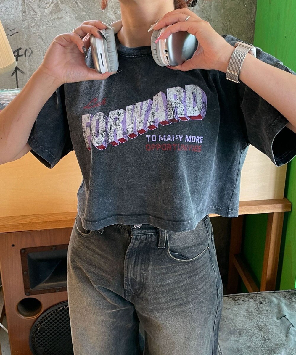 WEGO ヴィンテージウォッシュショートT 