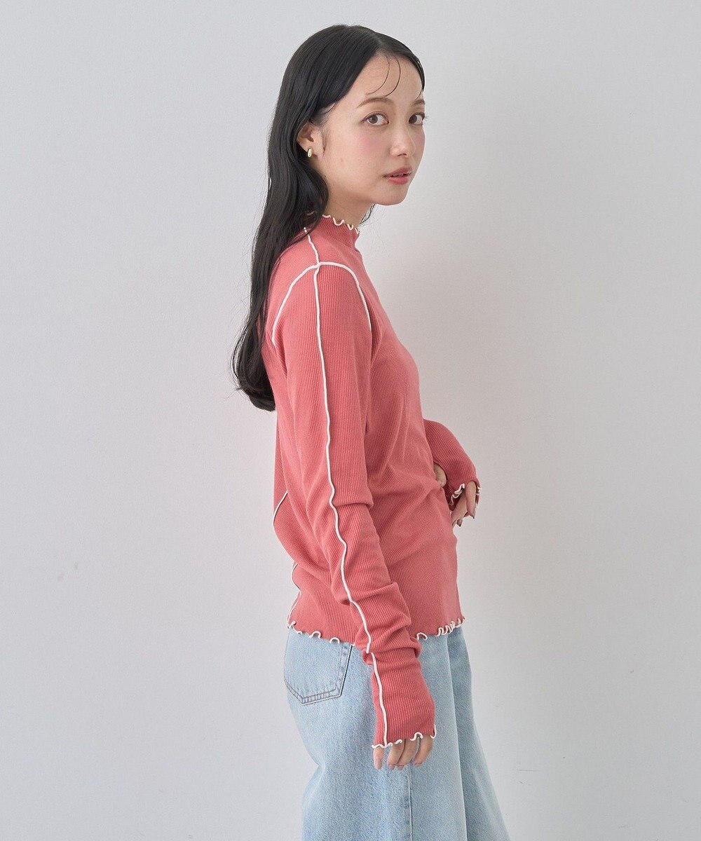 earth music&ecology メローハイネックプルオーバー 